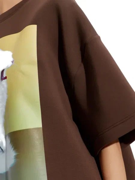 Tricou Munthe cu imagine maro