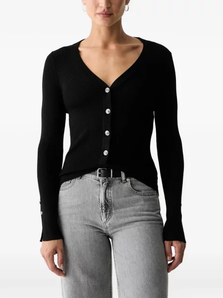 Cardigan Guess tricotate negru