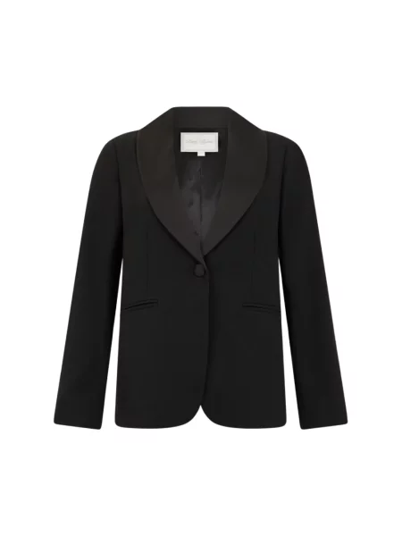 Marynarka Brooks Brothers z krepy czarna