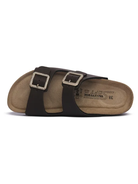 Pantofi Valleverde maro