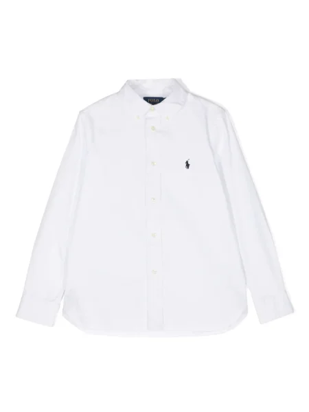 Koszulka polo dziecięca Polo Ralph Lauren biała