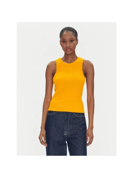 Top Purity Slim Fit oranžna