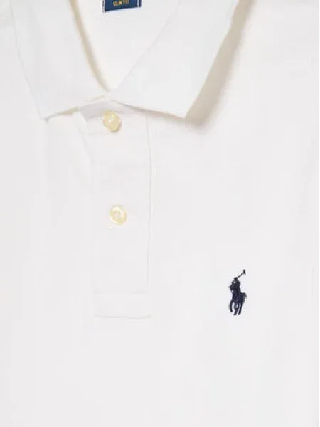 Polo Ralph Lauren Pólóing Slim Fit fehér
