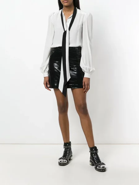 Gulerat bluză Givenchy alb