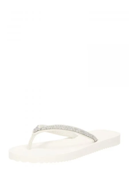 FLIP*FLOP Japonke srebrna bela