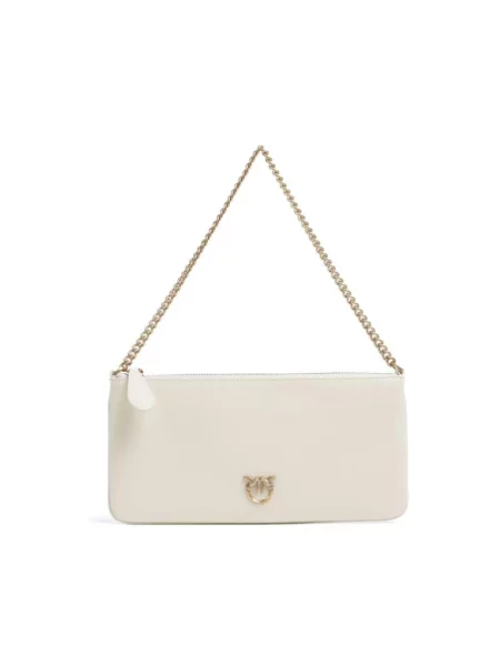 Torebka Pinko bez obcasa biała