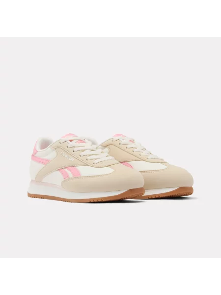 Reebok World 70 Sneakersy dla dziewczynekunisex CHALK/LINEN/EXPRESSIVE PINK Size: 27 różowe