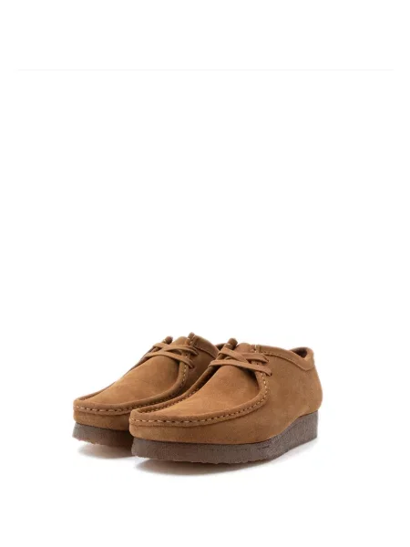 Mokasíny Clarks hnedá