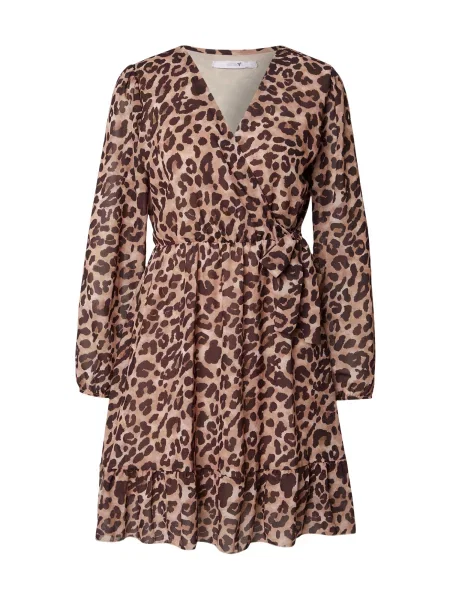 Hailys Rochie / cappuccino / închis maro