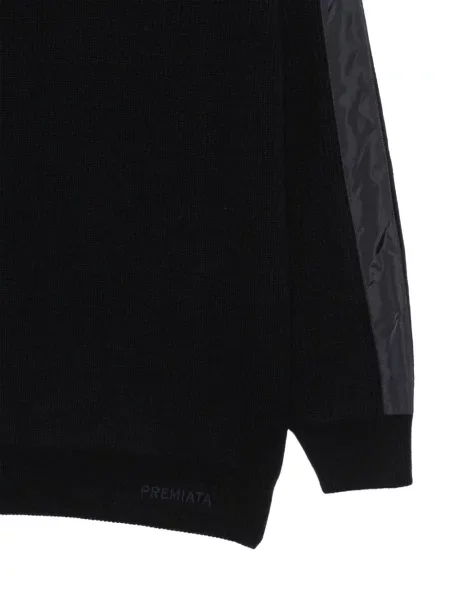 Pulover Premiata cu decolteu rotund negru