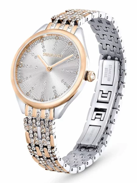 Zegarek Swarovski różowy