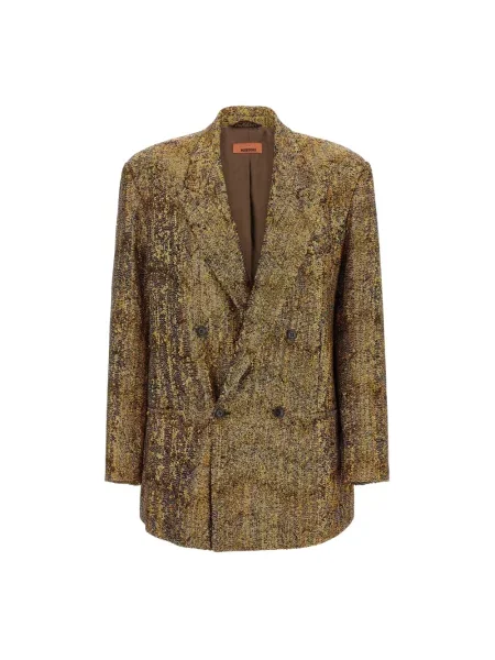 Marynarka Missoni dwurzędowa żółta