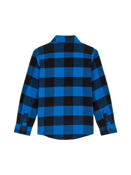 Koszula Dickies z długim rękawem flanelowa niebieska