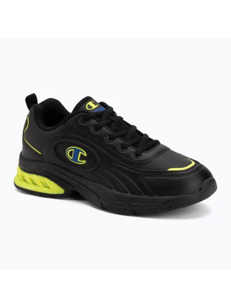Încălțăminte pentru copii Champion Eagle Run GS Low Cut new black/deep zaffre blue/fall leaf negru