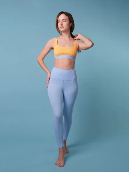 Brabrabra Легінси спортивні блакитний