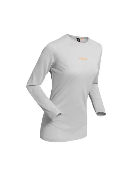 Koszulka z długim rękawem Daehlie Sportswear Wool Mix szara