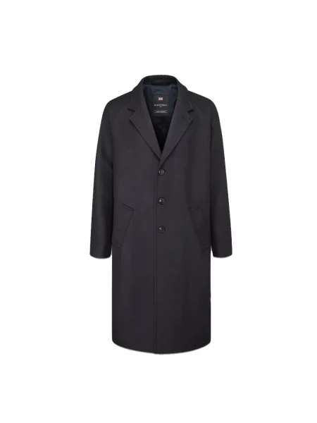 Płaszcz Gloverall klasyczny niebieski