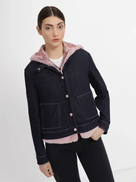 Emporio Armani Демісезонна куртка синій