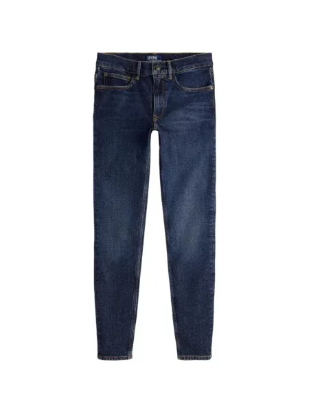 Blugi skinny Polo Ralph Lauren skinny fit albastru