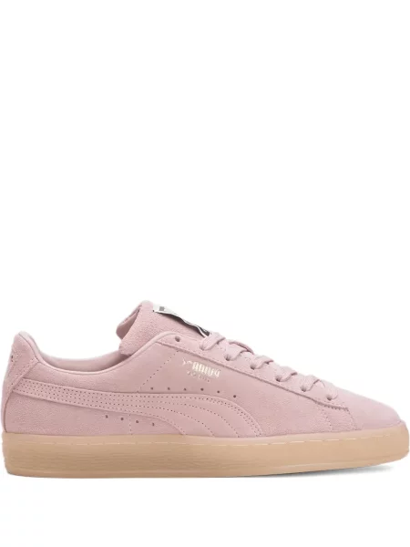 Sneakerși Puma Suede din piele de căprioară clasici roz