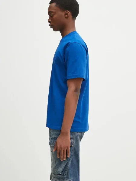 Daily Paper t-shirt Orbit Emb T-Shirt niebieska