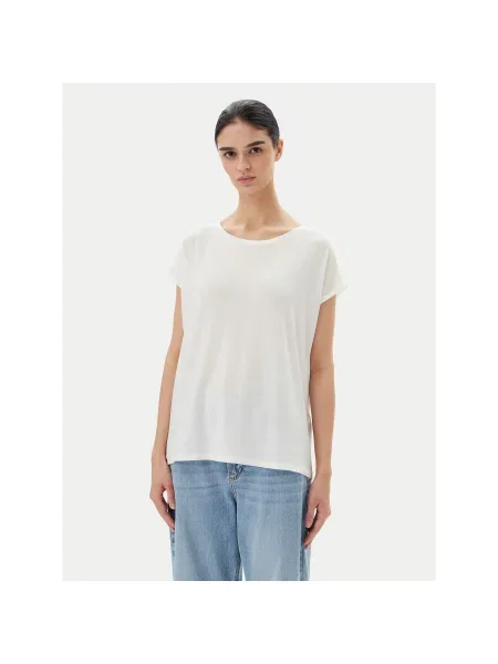 Vero Moda Marškinėliai Ava Regular Fit balta