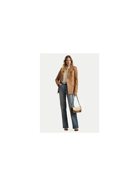 LAUREN RALPH LAUREN Rankinė Sawyer smėlio