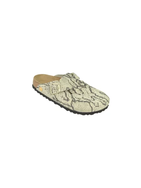 Klapki mules Birkenstock beżowe
