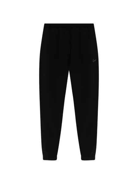Pantaloni Kenzo cu broderie alergare negru