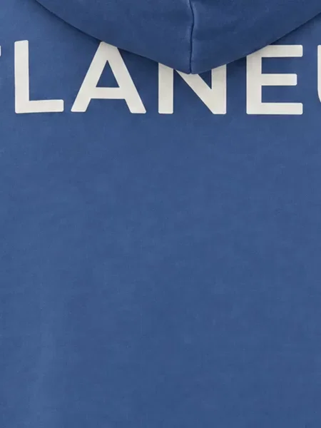 Mikina s kapucňou Flâneur modrá