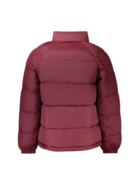 Kurtka jeansowa Tommy Jeans z długim rękawem czerwona
