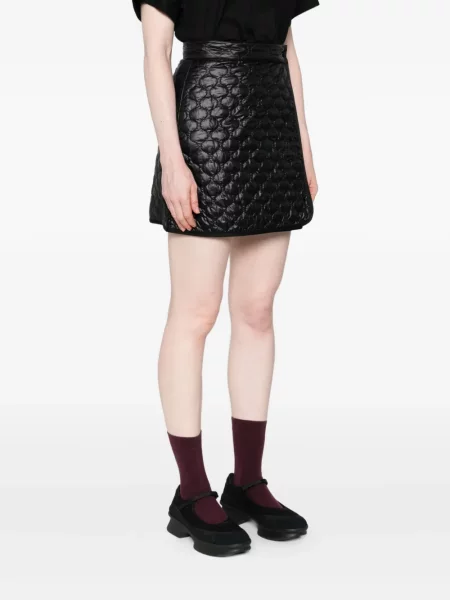 Fusta mini Moncler negru
