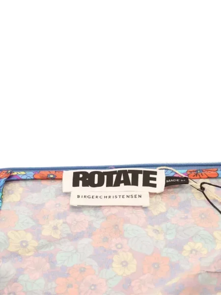 Gėlėta raštuota kostiumas mini suknelė Rotate Birger Christensen violetinė