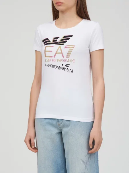 Футболка Ea7 Emporio Armani белая