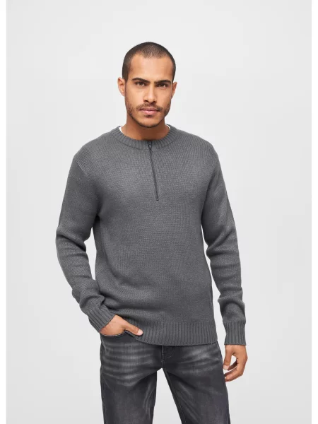 Pulover Brandit gri