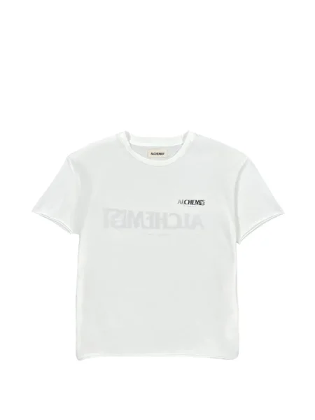 Tricou Alchemist cu imagine alb