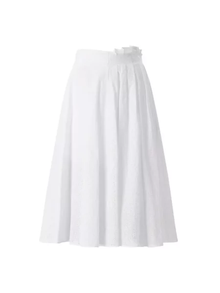 Spódnica midi Msgm biała