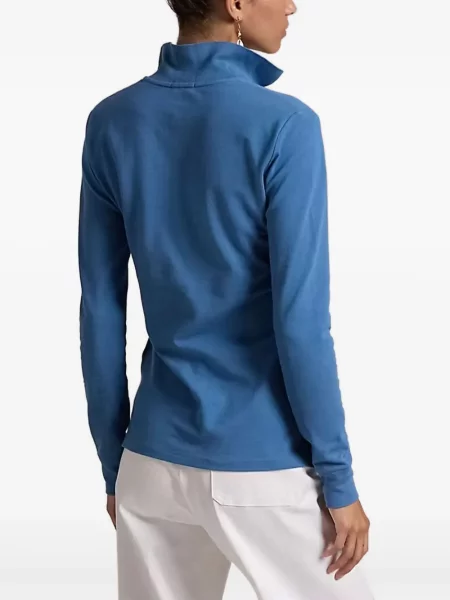 Șosete Polo Ralph Lauren tricotate cu nervuri cu două rânduri de nasturi portocaliu