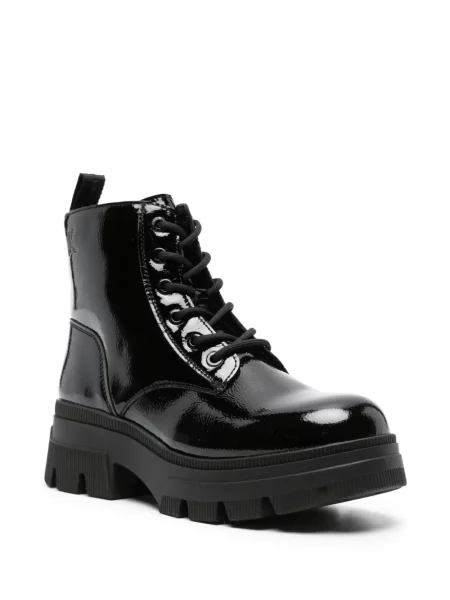 Cizme scurte Calvin Klein Jeans negru