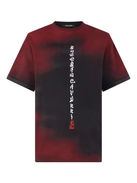 Tricou Roberto Cavalli cu imagine negru