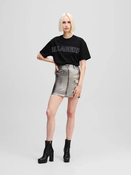 KARL LAGERFELD JEANS Szoknyák ezüstszürke