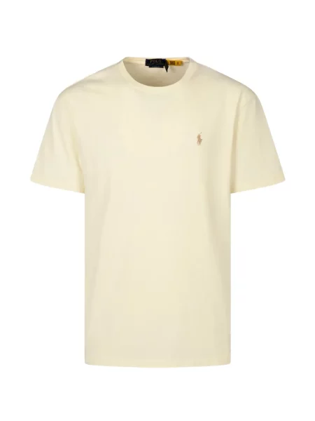 Tricou polo Polo Ralph Lauren cu autograf plasă verde
