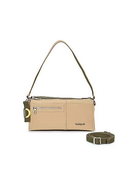 Crossbody torbica Desigual bež