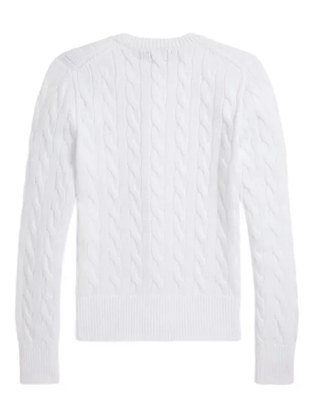 Slip de baie Polo Ralph Lauren alergare cu cordon cu imagine alb
