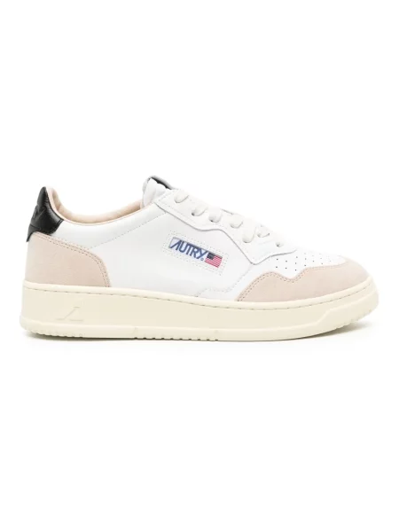 Sneakersy Autry skórzane białe