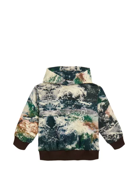 Bluza z kapturem dziecięca Stella Mccartney niebieska