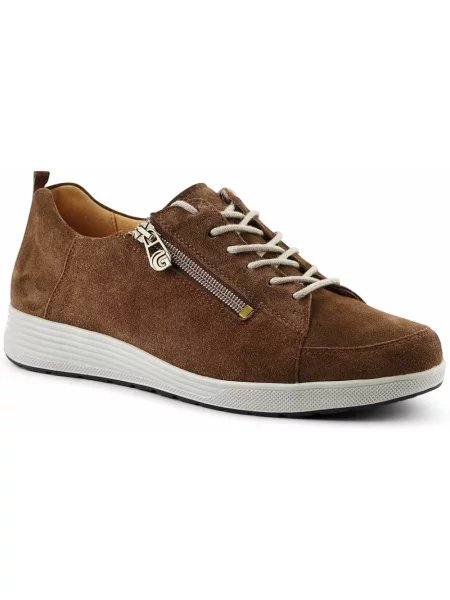 Sneakersy Ganter brązowe