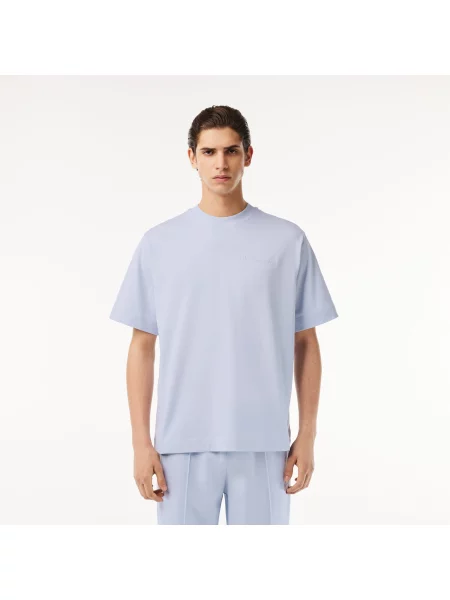 Футболка Lacoste голубая