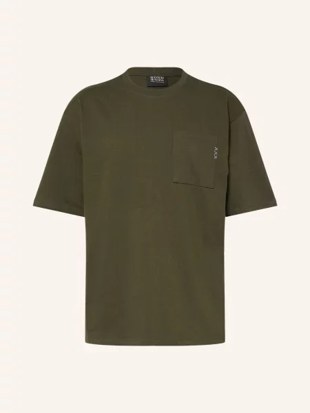 Scotch & Soda Tričko tmavě zelená