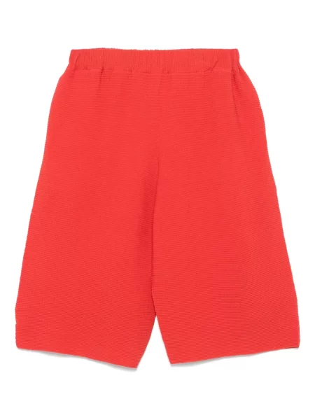 Kraťasy Homme Plissé Issey Miyake červené